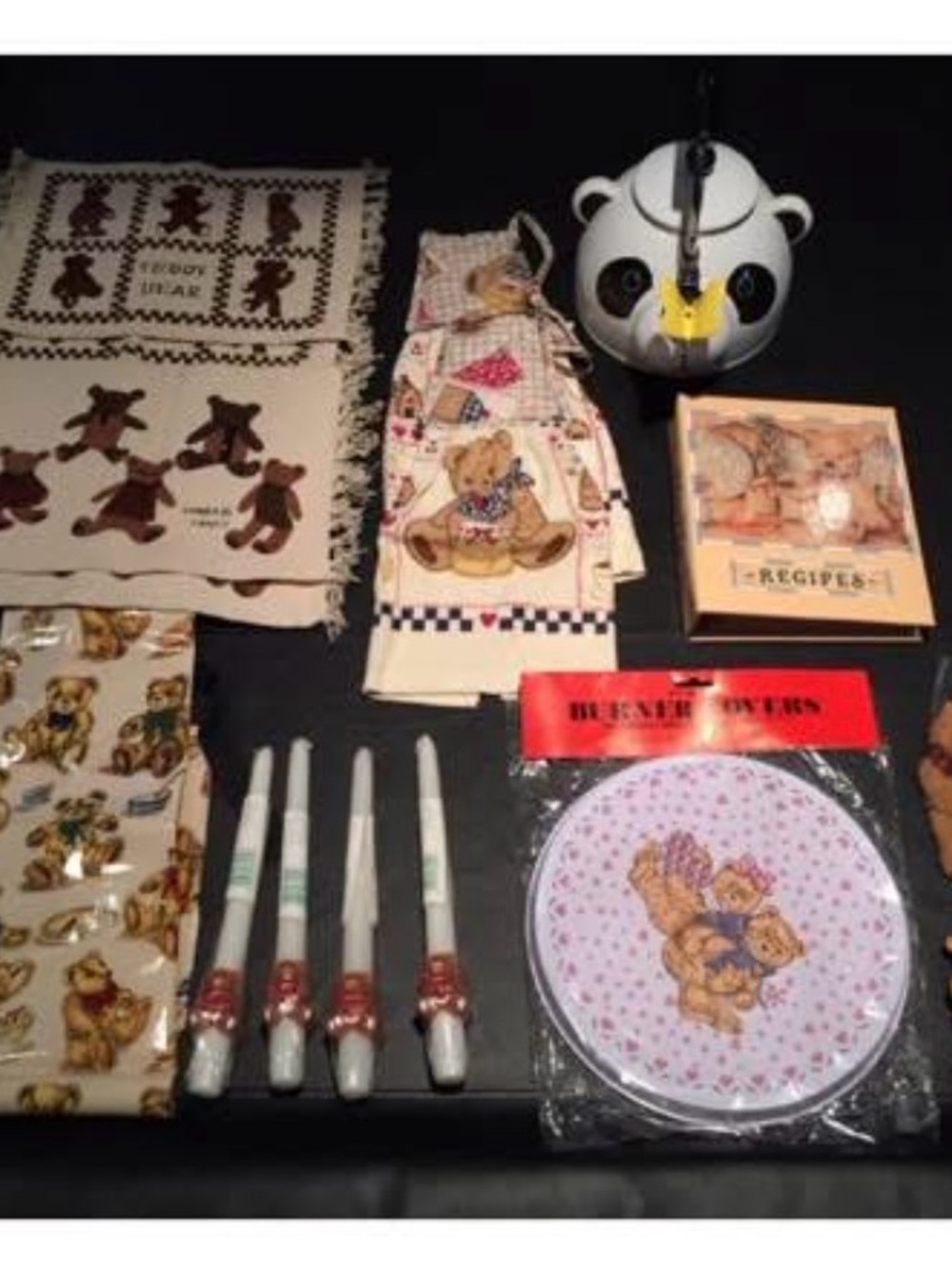 Unique Teddy bear kitchen items